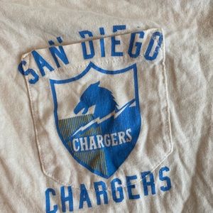 MITCHELL & NESS SAN DIEGO CHARGERS T-SHIRT
